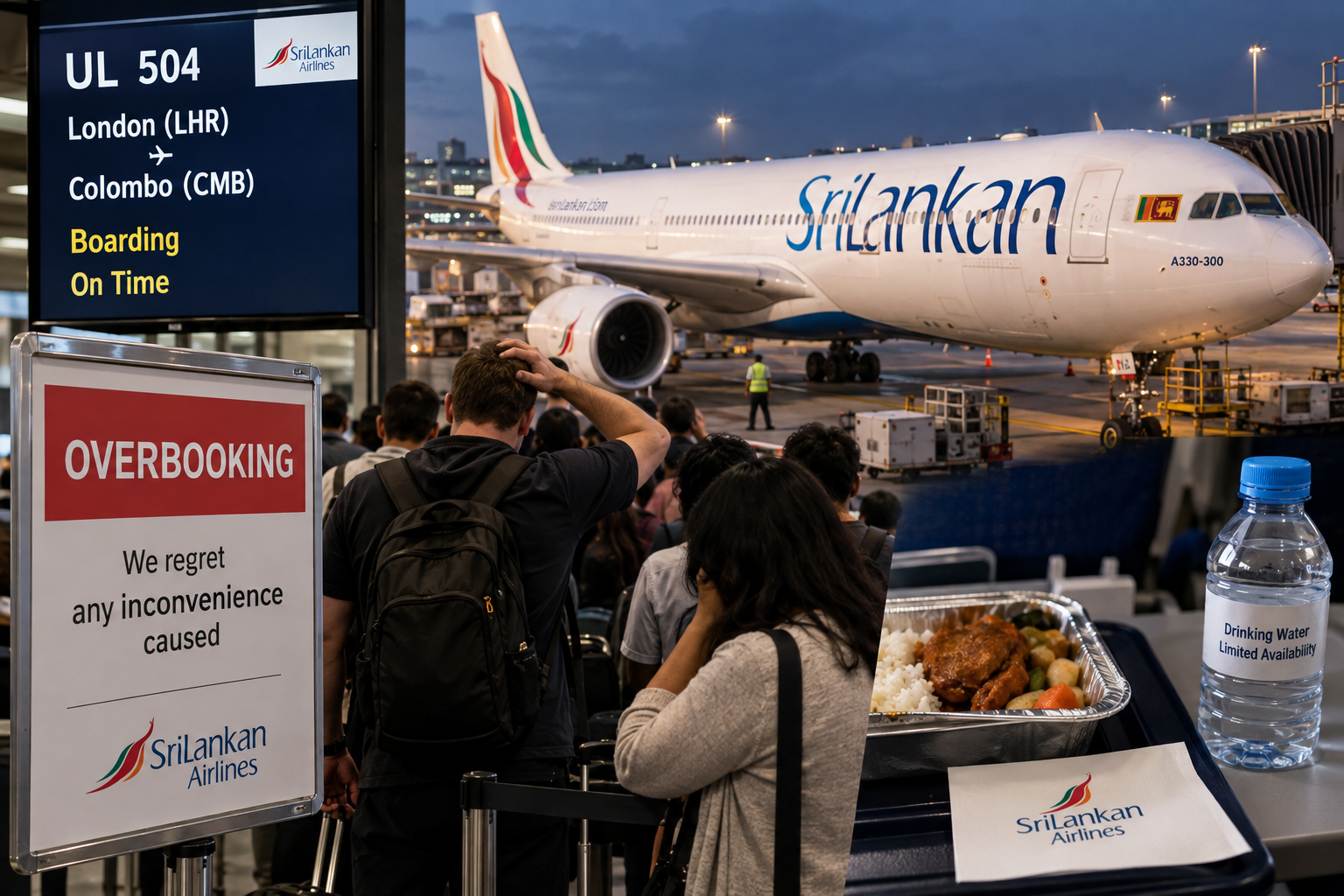 SriLankan Airlines Travel Delays