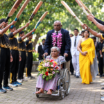 Cricket Bat Guard of Honor
