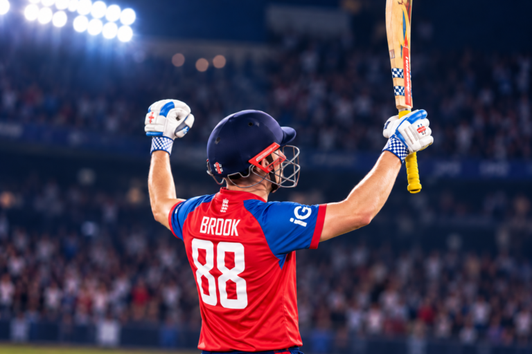 Brook’s England Cricket Triumph