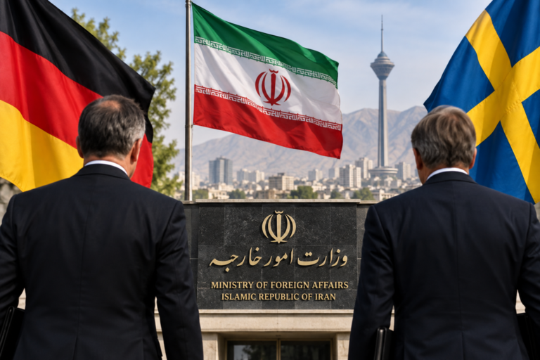 Germany and Sweden at Tehran Diplomacy
