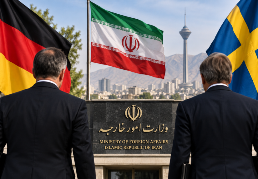 Germany and Sweden at Tehran Diplomacy