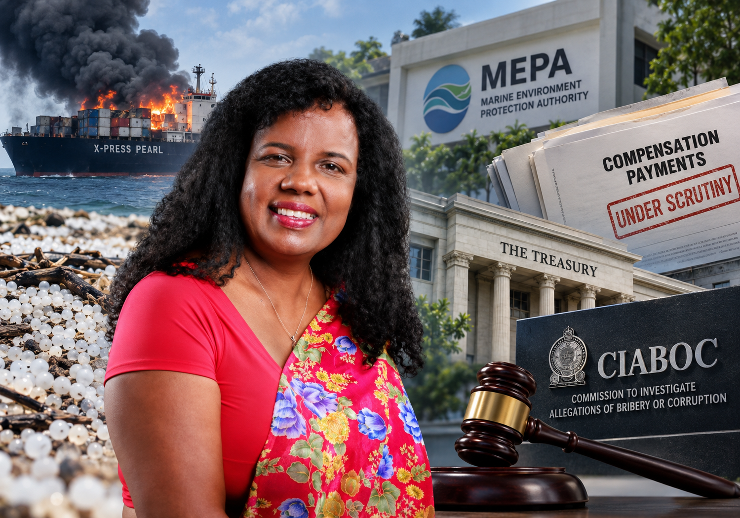 Dr. Ajantha Perera raises concerns over X-Press Pearl compensation payments and calls for a CIABOC investigation