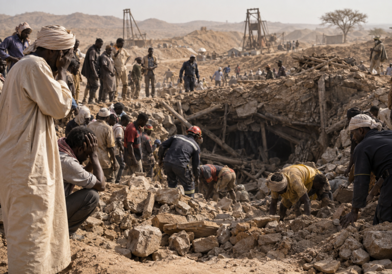 Sudan Gold Mine Collapse