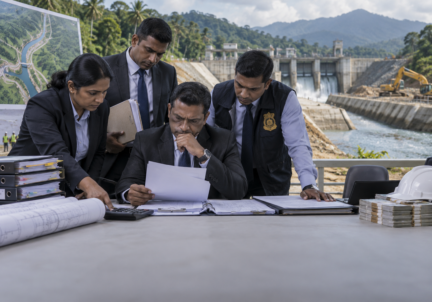 Gin-Nilwala Diversion Project under investigation by the CID over reported expenditure of Rs. 4.089 billion