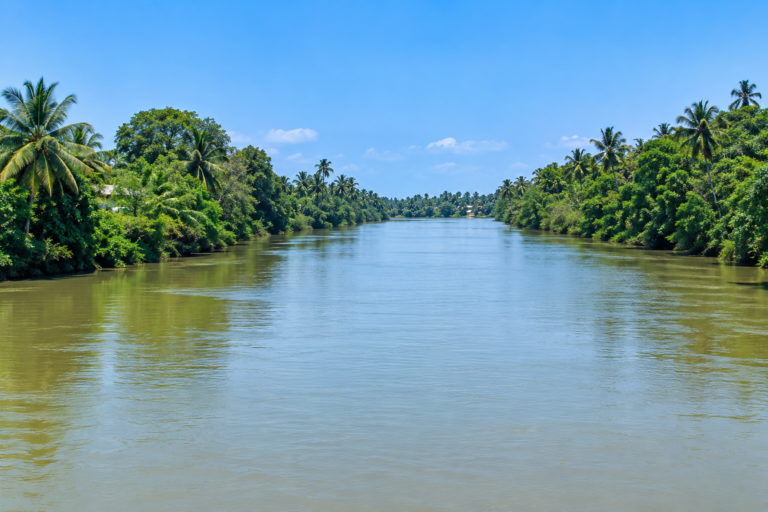 Sri Lanka river water levels gradually receding after recent rainfall