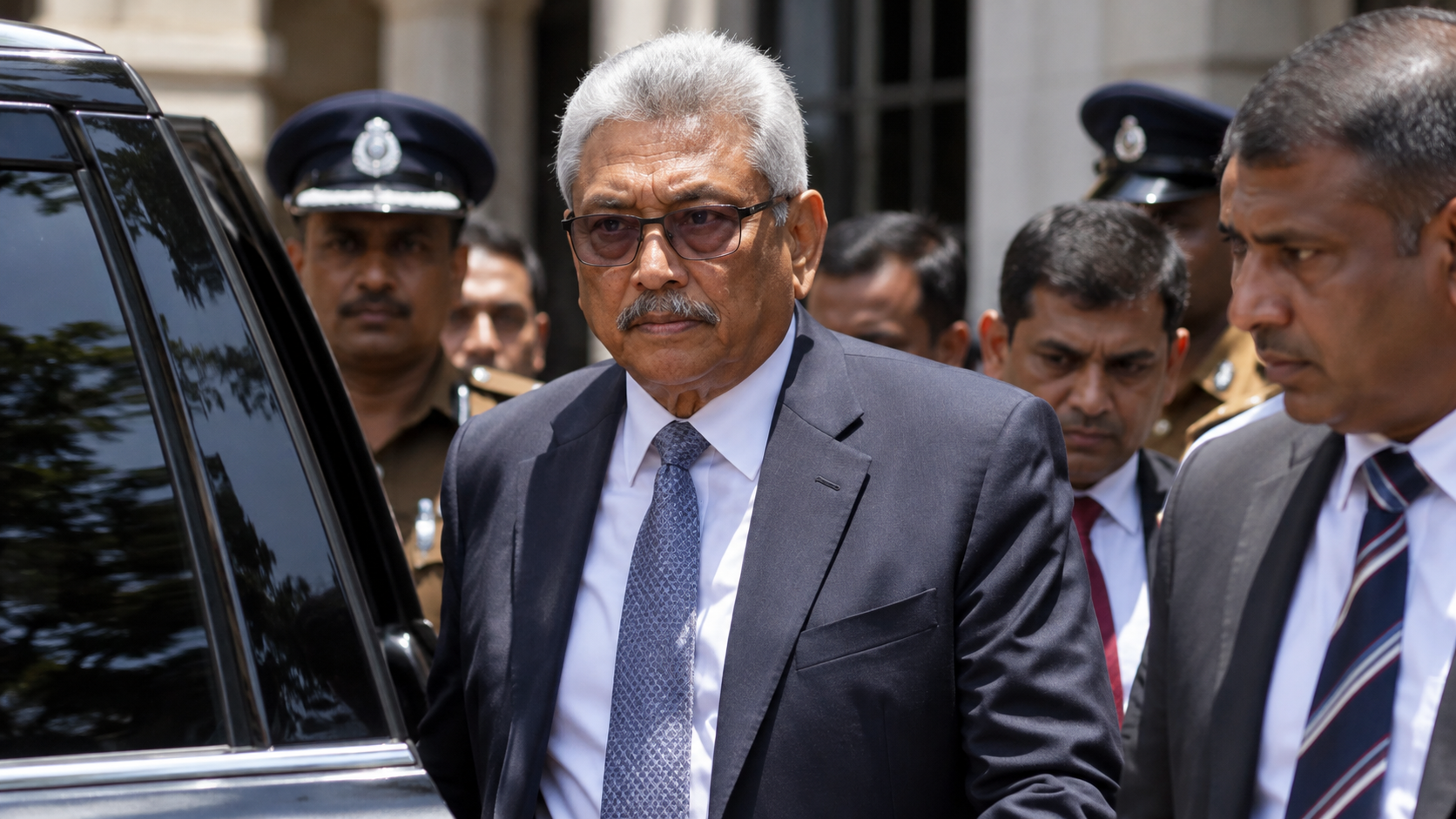 Former President Gotabaya Rajapaksa gives evidence in court over the 2011 disappearance of activists Lalith Kumar Weeraraj and Kugan Muruganandan.