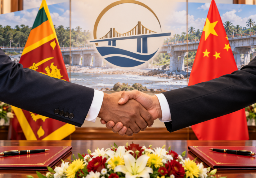 Sri Lanka and China sign an agreement for Chinese-funded reconstruction of 14 major bridges damaged or destroyed by Cyclone Ditwah.