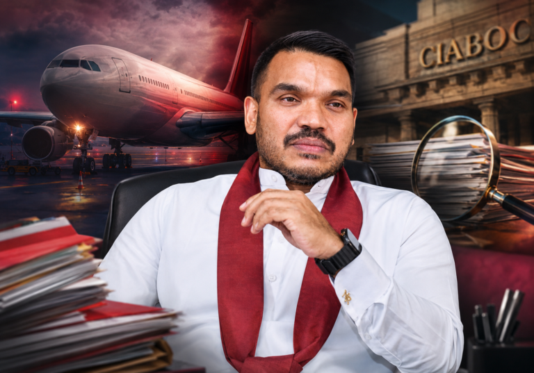 Namal Rajapaksa airline probe involving CIABOC and the SriLankan Airlines aircraft acquisition inquiry
