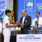 Sri Lanka Cricket Under-13 school cricket ball distribution programme in Colombo