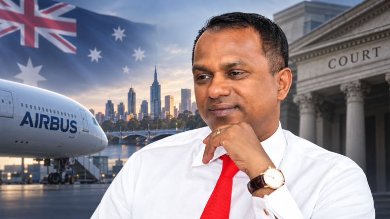 Namal Rajapaksa Airbus case involving Nimal Perera’s affidavit and alleged SriLankan Airlines bribery investigation