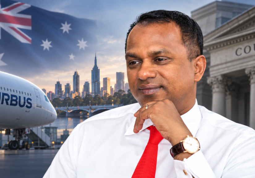 Namal Rajapaksa Airbus case involving Nimal Perera’s affidavit and alleged SriLankan Airlines bribery investigation