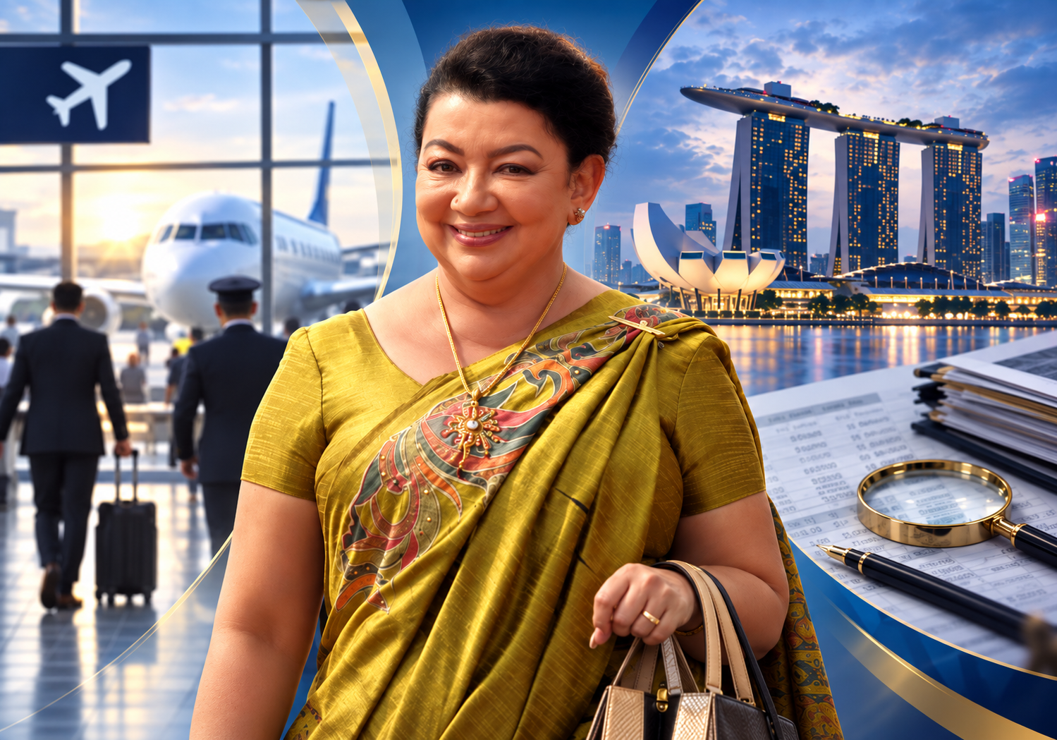 Shiranthi Rajapaksa amid the FCID inquiry into Siriliya Saviya Foundation transactions