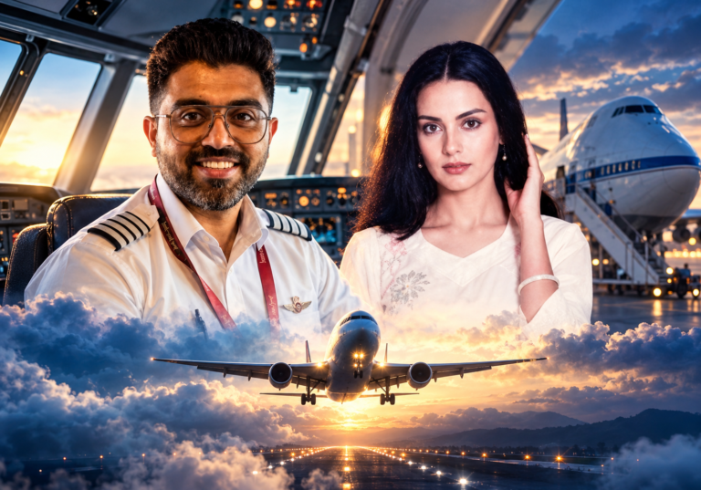 Neerja Bhanot and Captain Smit Machchhar