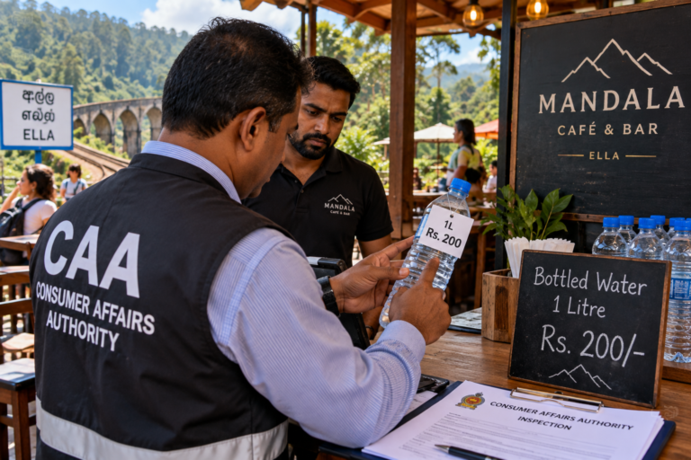 Restaurant in Ella fined for selling bottled drinking water above the legal maximum retail price