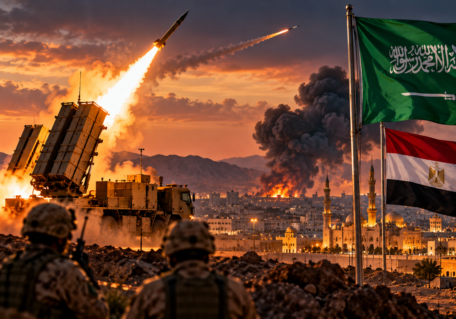 Saudi air-defence and security concerns amid escalating Houthi missile and drone attacks