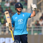 England cricketer at Gaddafi Stadium