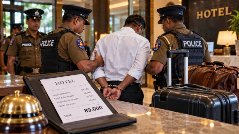 Veyangoda Police investigation into alleged fake magistrate hotel scam