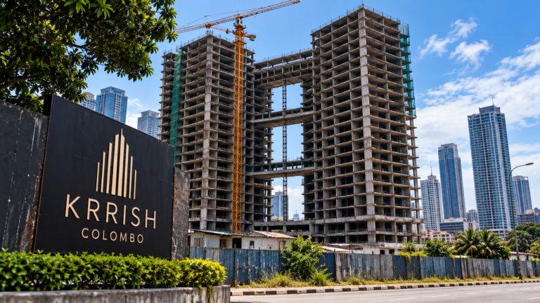 Unfinished Krrish development in Colombo linked to corruption and bribery allegations