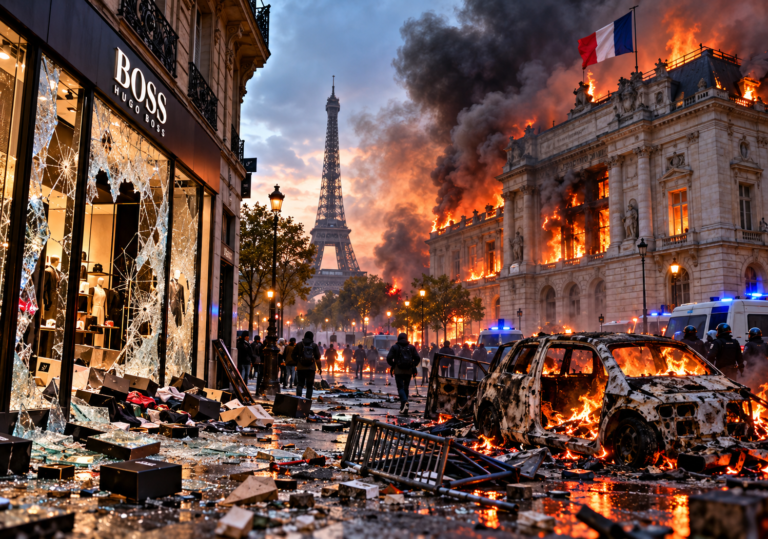 Paris in Flames_ Riot Aftermath