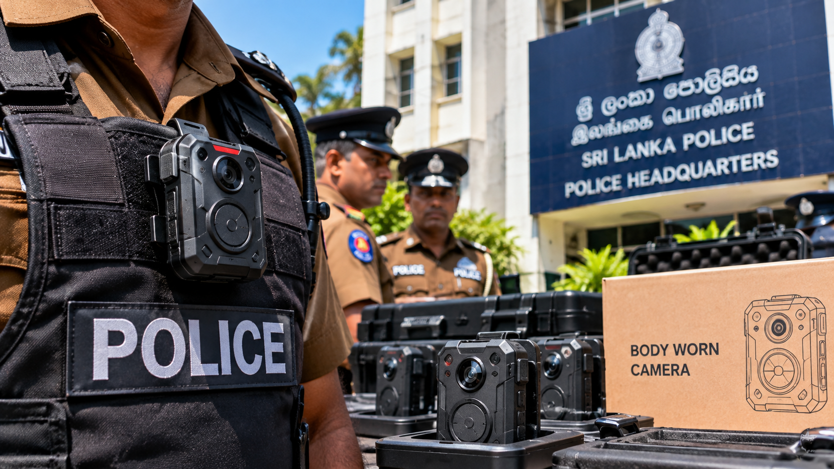 Sri Lanka Police body camera tender procurement process under scrutiny