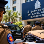 Sri Lanka Police Headquarters amid controversy over senior police transfers