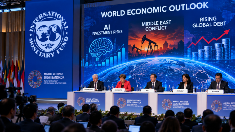 World Economic Outlook Conference Stage